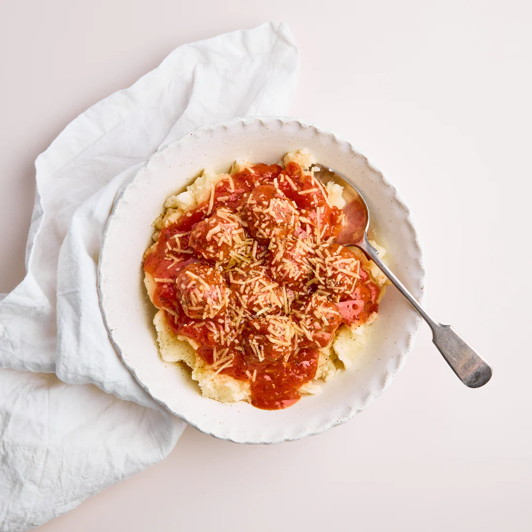 Grass-Fed Meatballs & Cauliflower Mash - Image 4