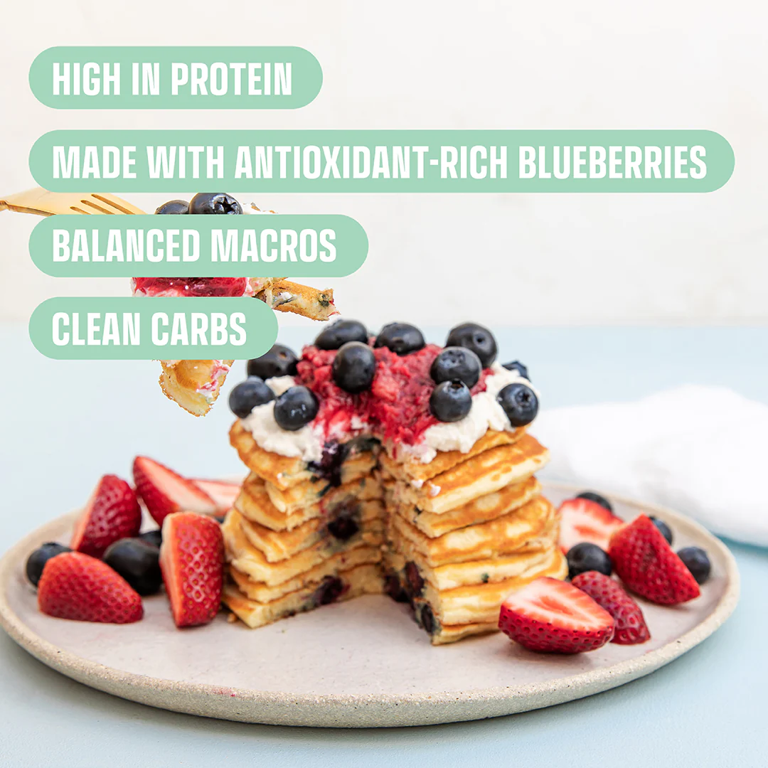 Blueberry & Ricotta Protein Pancakes - Image 4